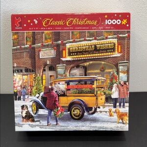 Ceaco Classic Christmas -Christmas Theatre Jigsaw Puzzle 1000 Pieces SALE🔴3/$25